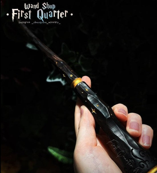 魔杖訂製|黑檀木系列 Ebony Wand|係愛呀哈利|HP二創|香港手作|上弦閣魔杖店